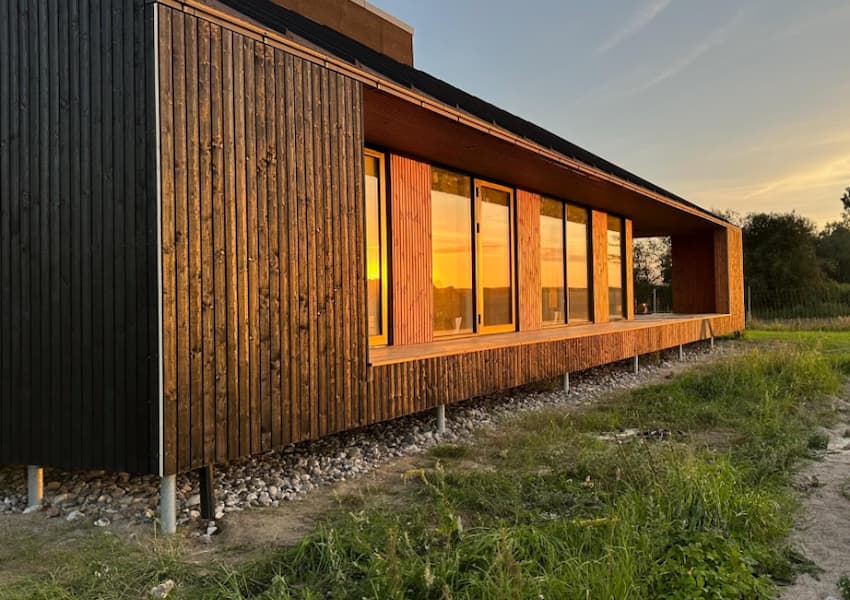 Skruefundament til hus